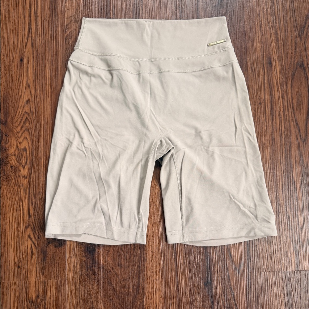 Gymshark Whitney Simmons High-Waist Cycling Shorts - Mink